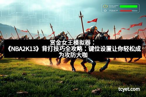 赏金女王模拟器：《NBA2K13》背打技巧全攻略：键位设置让你轻松成为攻防大咖